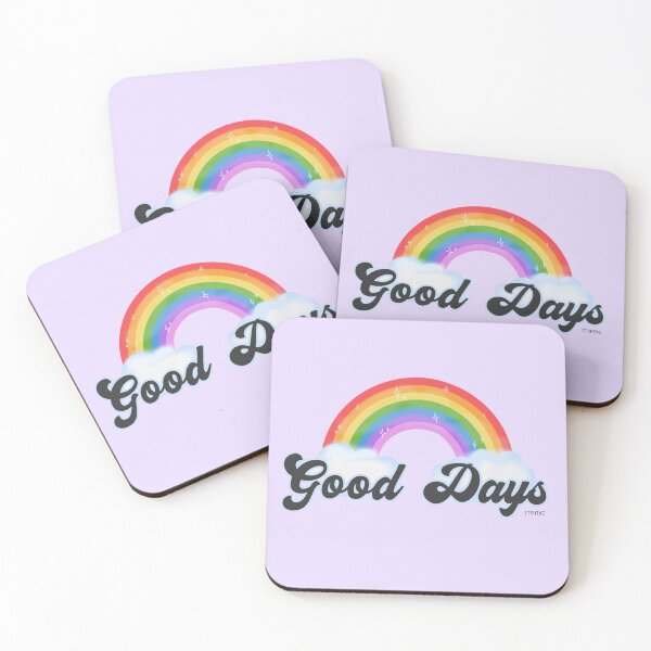 Item preview,  good day on my mind rainbow on lavender/lilac designed and sold by thewayitshine.