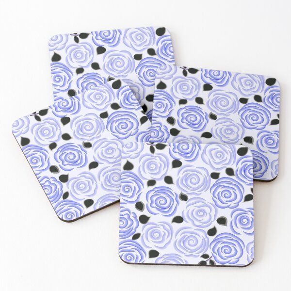 Item preview, Painted Flowers designed and sold by Poetic Patterns Studio.