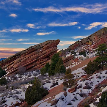 Artwork thumbnail, Red Rocks Sunrise by Elevate Life LLC