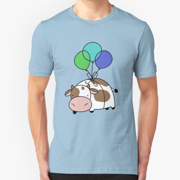 Balloon Cow Slim Fit T-Shirt