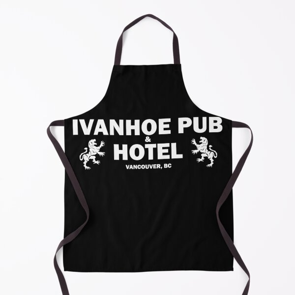 Item preview, Ivanhoe Pub - White on Black designed and sold by Ilrokery.