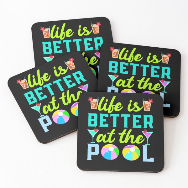 Item preview, Life is better at the pool  designed and sold by KGN  CREATIVITY.
