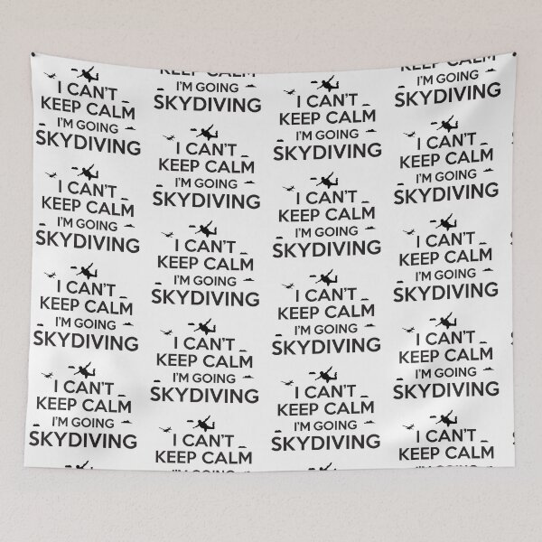 Item preview, I can't keep calm, I'm going skydiving designed and sold by nektarinchen.