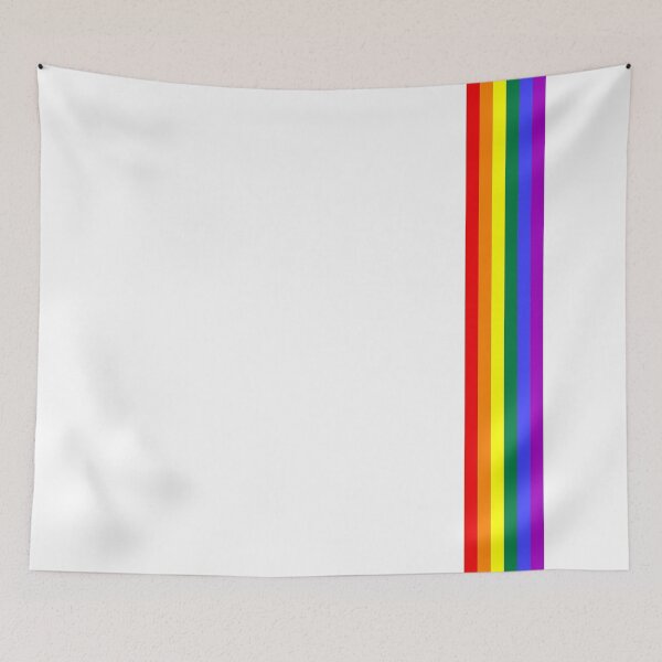 Item preview, Rainbow LGBT Pride Stripe designed and sold by OutLoudDesigns.