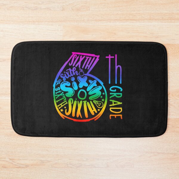 Item preview, Sixth Grade RB Colorful Art designed and sold by WaveOcean123.