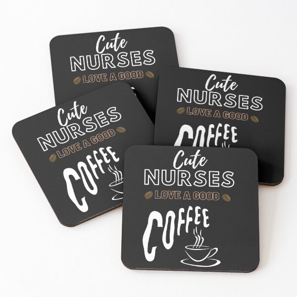 Item preview, Cute nurses love a good coffee designed and sold by DylAtho8.
