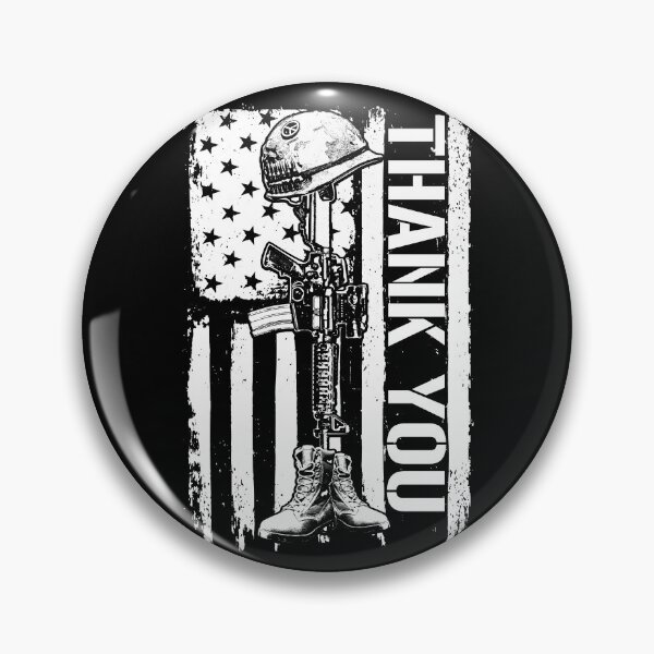 Item preview, Thank You Veteran's Day American Flag Military Appreciation Gear designed and sold by DynamicDesign.