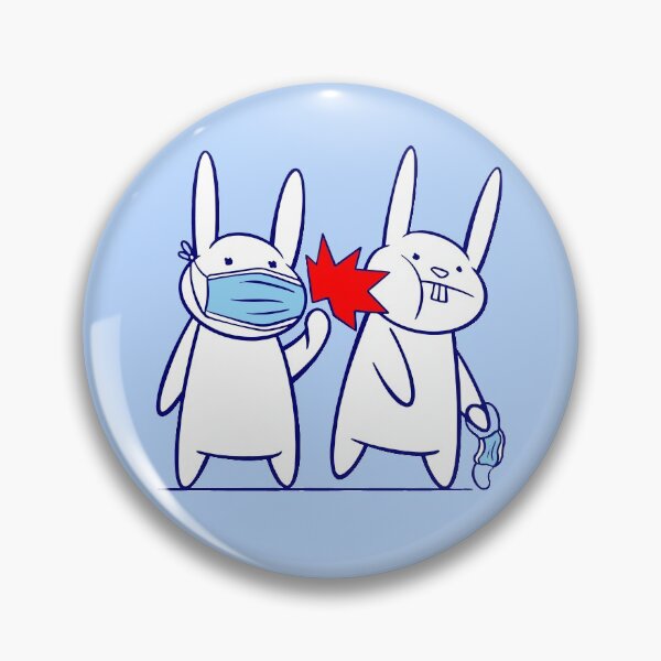 Item preview, funny bunny rabbit face mask coronavirus designed and sold by Gossip Rag.