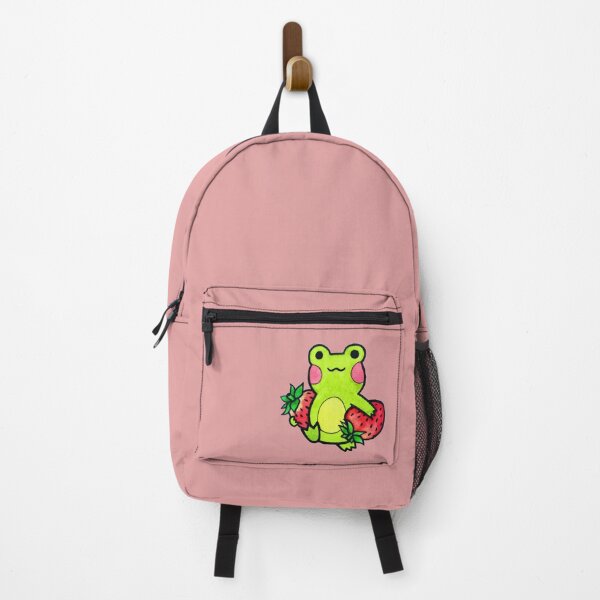 Item preview, Frog Holding Strawberries designed and sold by cazmie.
