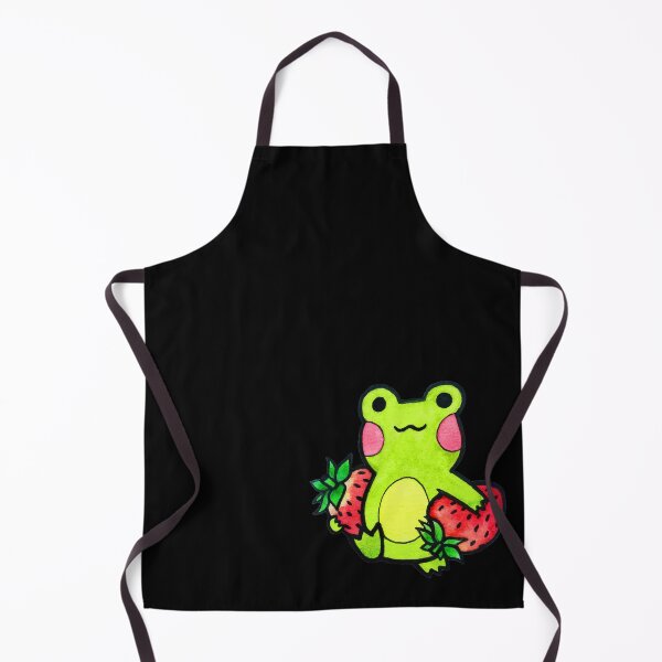 Item preview, Frog Holding Strawberries designed and sold by cazmie.