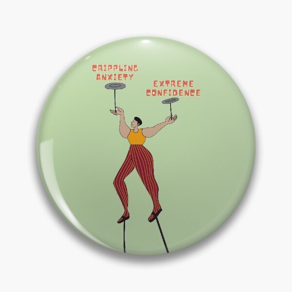 Item preview, Crippling Anxiety Tightrope designed and sold by InfiniteeShop.
