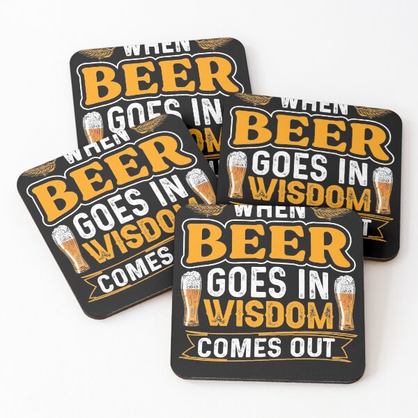 Item preview, When Beer Goes In Wisdom Comes Out designed and sold by Express YRSLF.