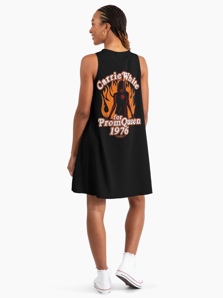 open lace back dress Amazon.com: American Classics Carrie Horror Film Carrie White for Prom  Queen 1976 Adult Short Sleeve Graphic T-Shirt - X-Large