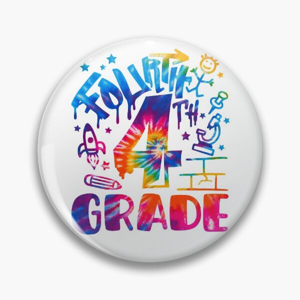 Item preview, Fourth Grade Tie dye VB designed and sold by WaveOcean123.