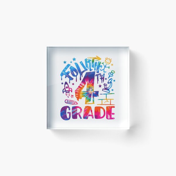 Item preview, Fourth Grade Tie dye VB designed and sold by WaveOcean123.