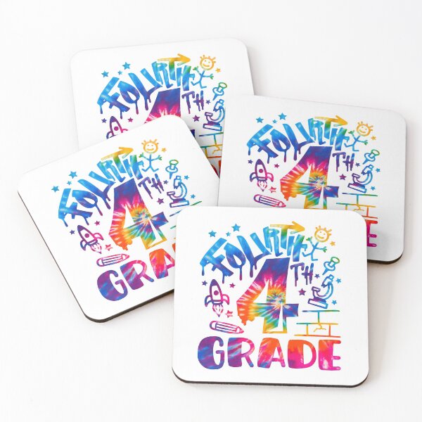Item preview, Fourth Grade Tie dye VB designed and sold by WaveOcean123.