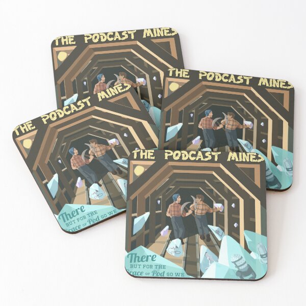 Item preview, The Podcast Mines Logo designed and sold by ThePodcastMines.
