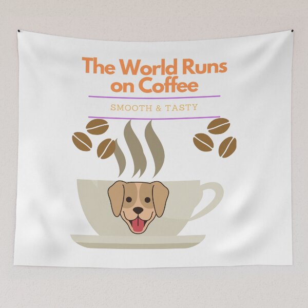 Item preview, The World Runs on Coffee designed and sold by Focus-Photo-PG.