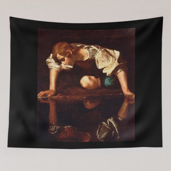 Item preview, Caravaggio Narcissus designed and sold by FunWithChemo.