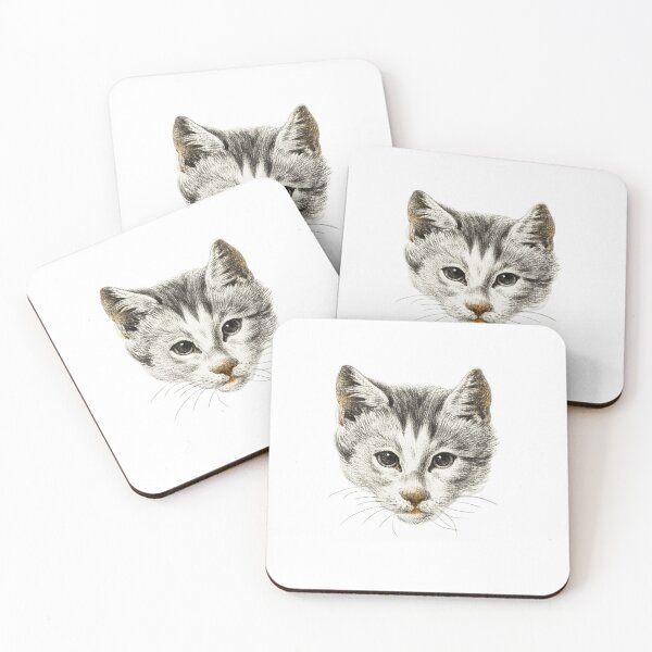 Item preview, Cat cute face designed and sold by Colandia.