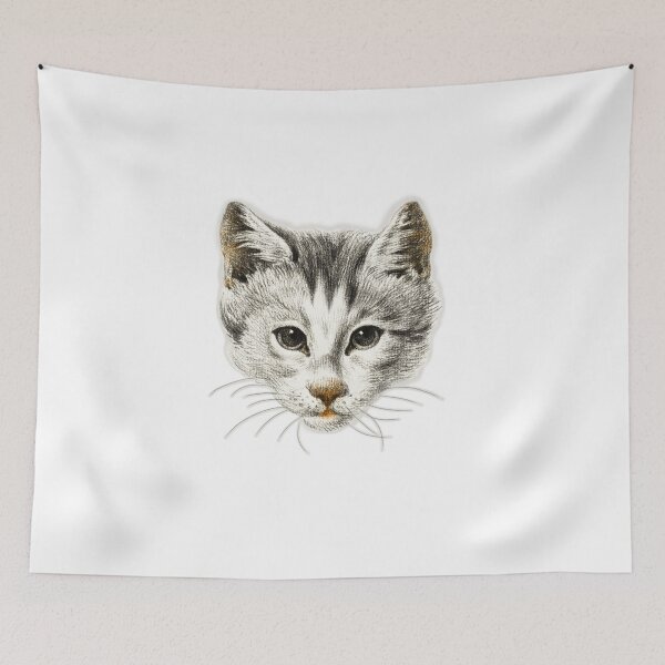 Item preview, Cat cute face designed and sold by Colandia.