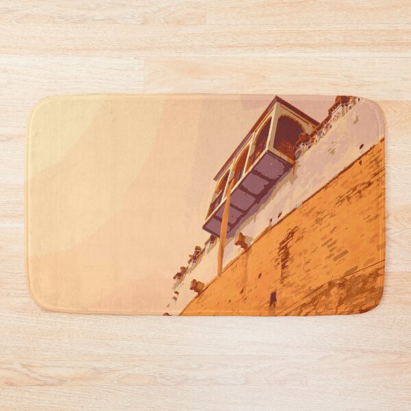 Item preview, Abstract India architectural print designed and sold by Boho Contessa.
