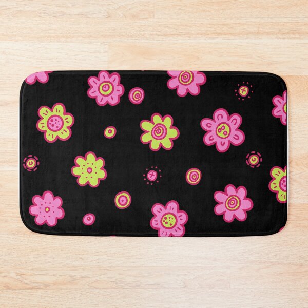 Item preview, Little flowers on black background designed and sold by Molly-Vo.