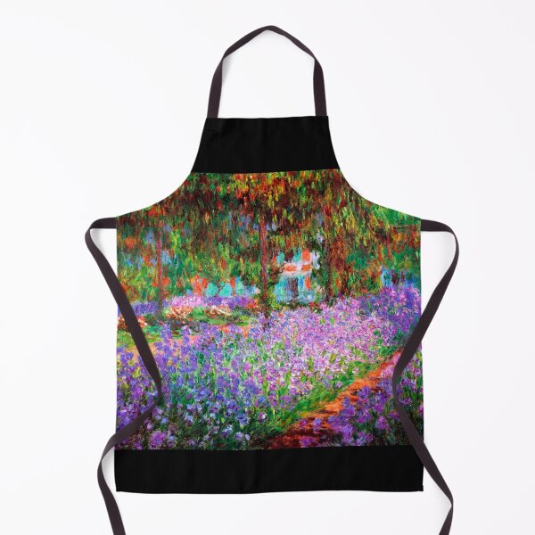 Item preview, Monet - Irises in the Garden designed and sold by FunWithChemo.