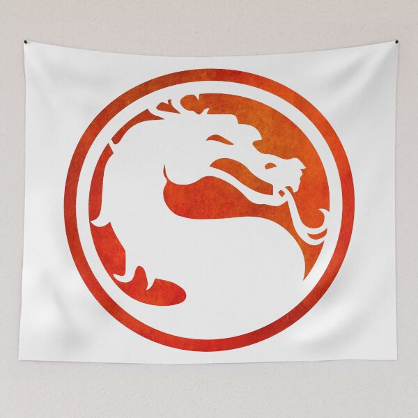 Item preview, Mortal Kombat Logo designed and sold by MyDesignRox.