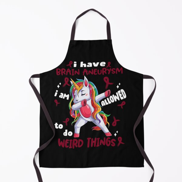 Item preview, Brain Aneurysm Awareness Funny I have Brain Aneurysm i'm allowed to do Weird Things! designed and sold by JanetShop809.