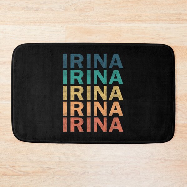 Item preview, Irina Name T Shirt - Irina Vintage Retro Name Gift Item Tee designed and sold by zubakbrita.