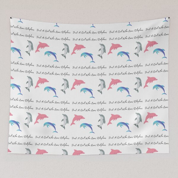 Item preview, Just A Girl Who Loves Dolphins Sticker Pack designed and sold by Nikiolilalala.