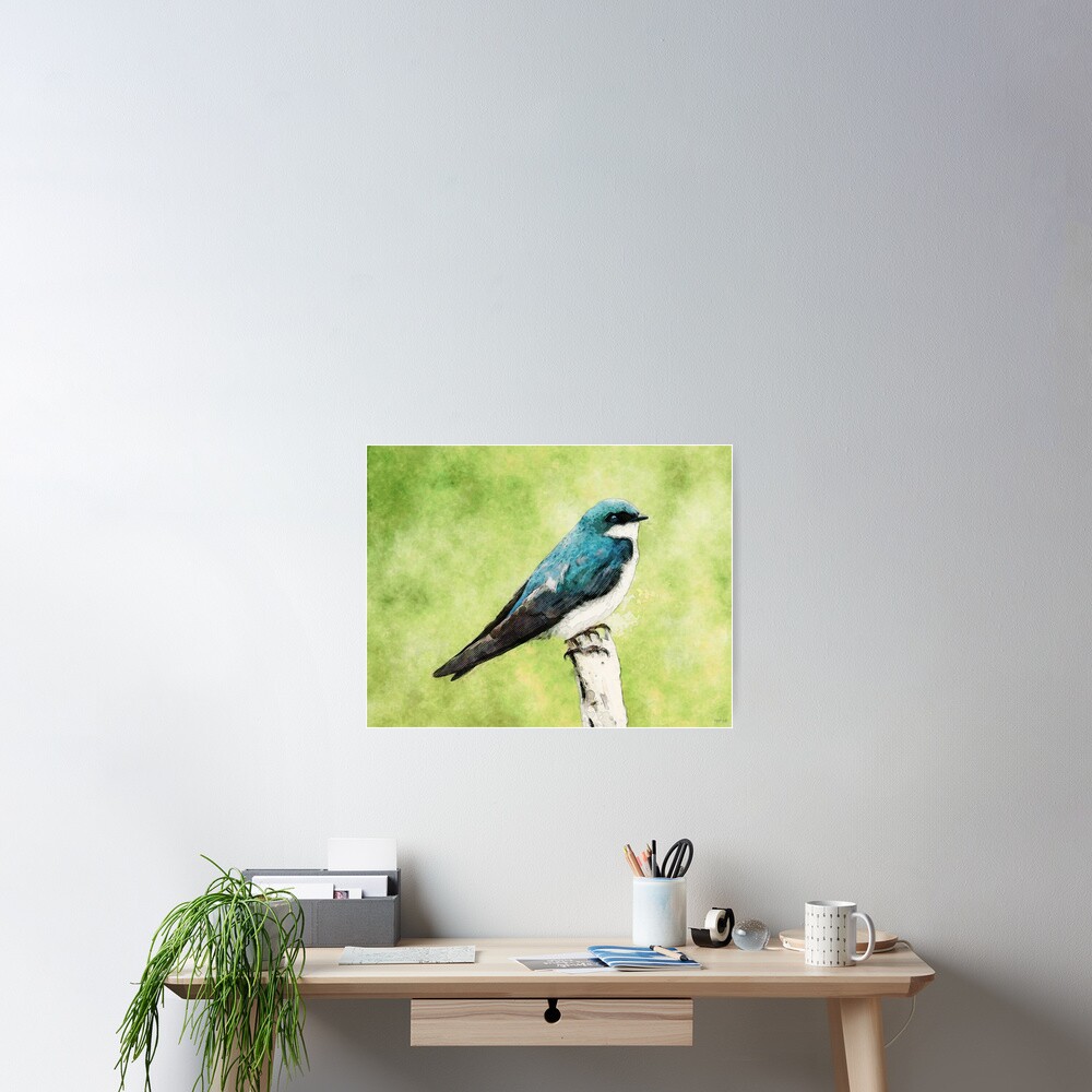 Blue Bird Poster