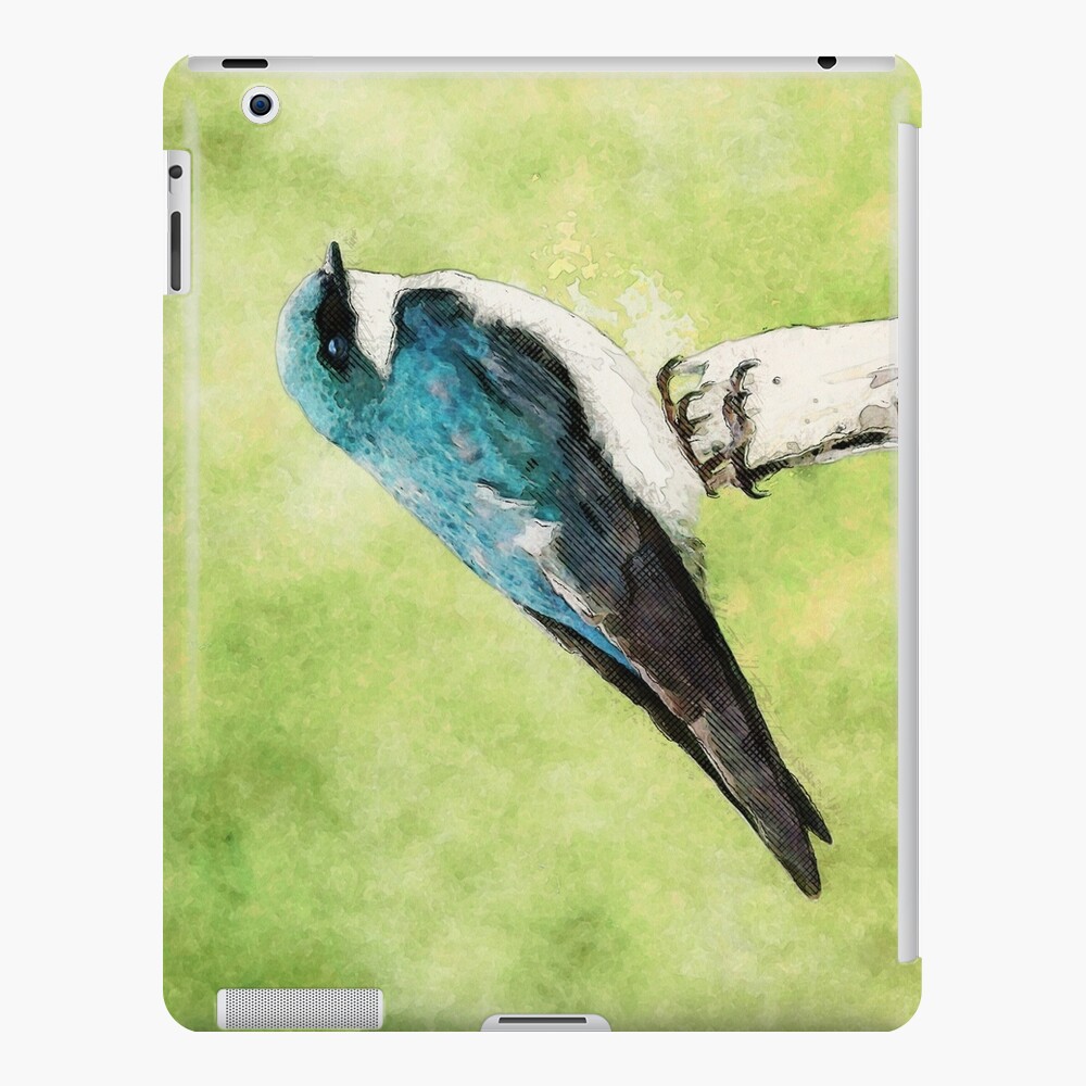 Blue Bird iPad Case & Skin