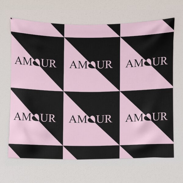 Item preview, Pink AMOUR Design designed and sold by oursunnycdays.