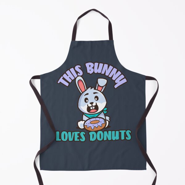 Item preview, This Bunny Loves Donuts designed and sold by Chubuter.