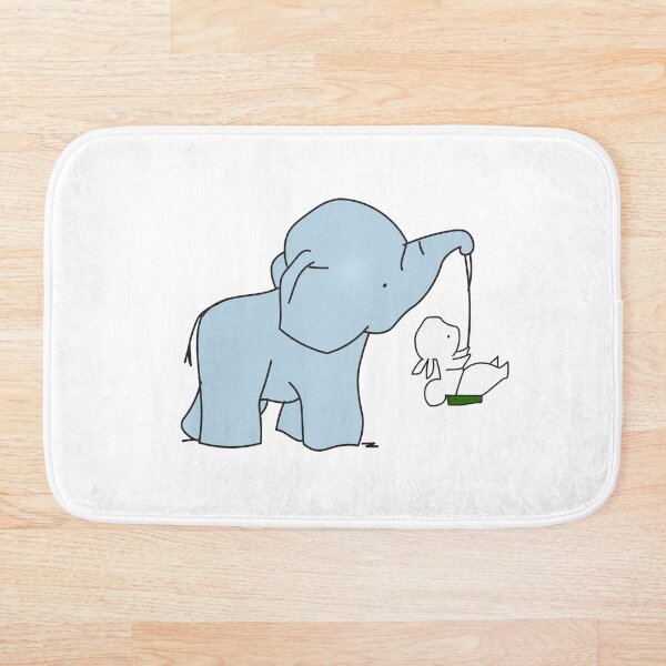 Item preview, Elephant & rabbit designed and sold by ClusterOneArt.