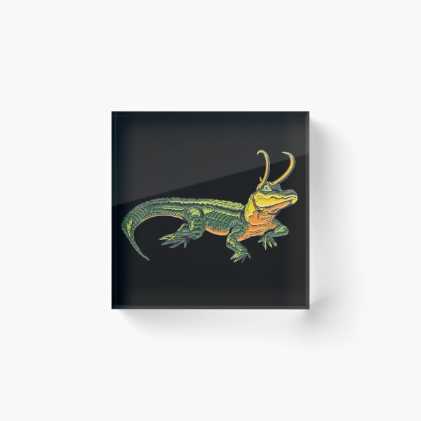 Item preview, Loki gator Alligator loki Croki Crocodile God of mischief designed and sold by Meyer903.