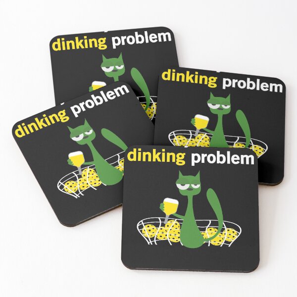 Item preview, Funny cat pickleball dinking gift designed and sold by tropicprince.