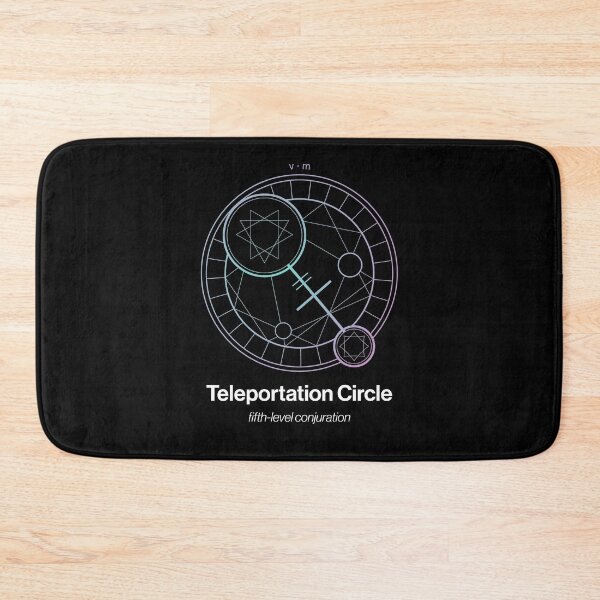 Item preview, Teleportation Circle Spell Symbol designed and sold by Unspelled.