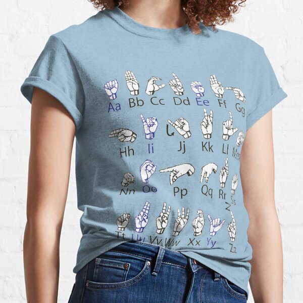 ASL ABC's Classic T-Shirt