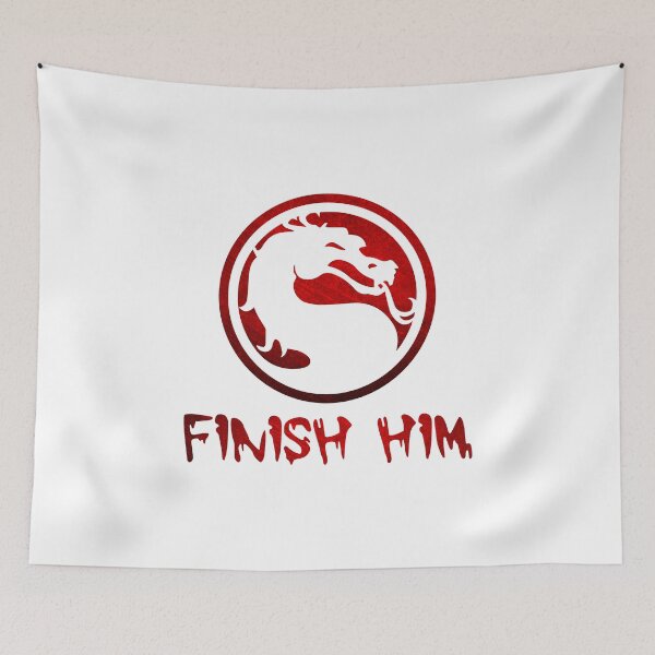 Item preview, Finish Him - Mortal Kombat designed and sold by MyDesignRox.