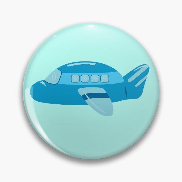 Item preview, Cute Blue Airplane Travel designed and sold by toxiferous.