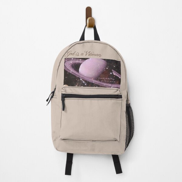Vista previa del artículo con la obra «Dios es una mujer - espacio, universo, planetas brillantes (sobre beige)», diseñado y vendido por thewayitshine.