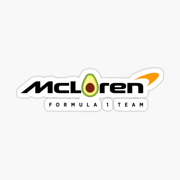 Vista previa del artículo con la obra «Logotipo de Daniel Aguacate McLaren», diseñado y vendido por ff1merch ..