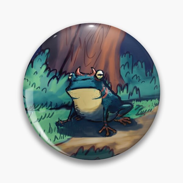 Artikelvorschau, Gehörnter Waldfrosch im Dunkelwald entworfen und verkauft von Andres Merino.