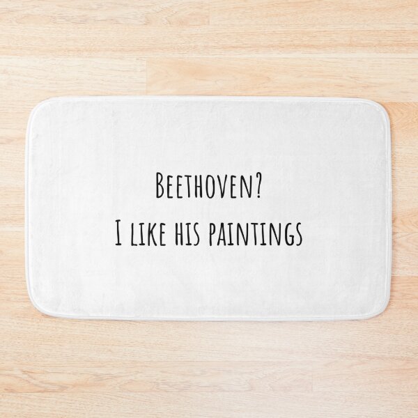 Item preview, Beethoven? I like his paintings | funny cultured designed and sold by DeltaWhiskey-.