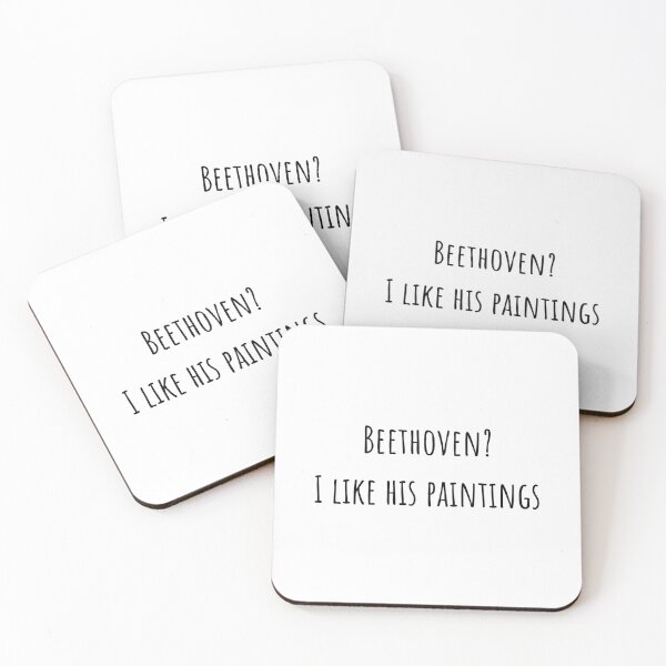 Item preview, Beethoven? I like his paintings | funny cultured designed and sold by DeltaWhiskey-.