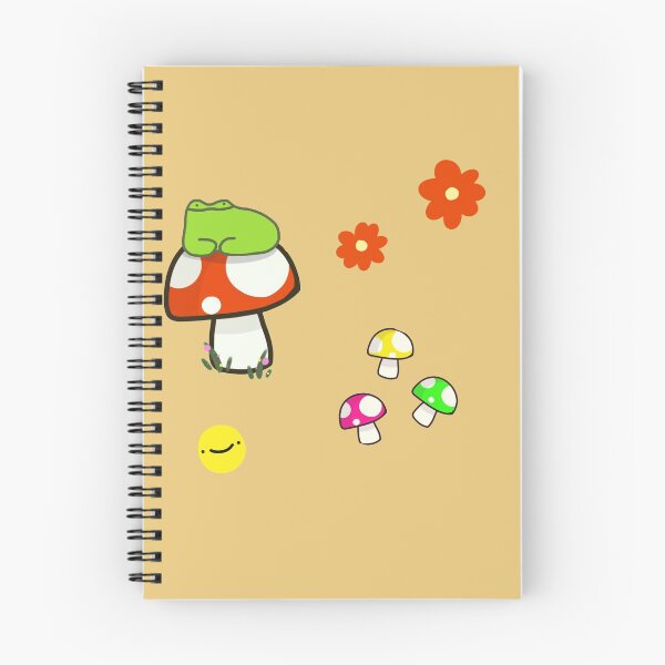 Item preview, Frog on Mushroom Sticker Pack designed and sold by Dino-Da-Dragon.