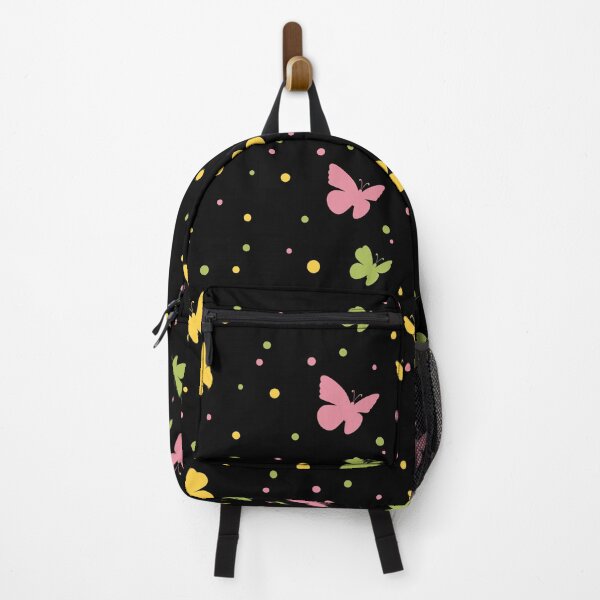 Item preview, Butterflies pattern on black background  designed and sold by Molly-Vo.
